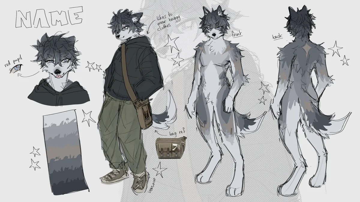 Reference sheet example